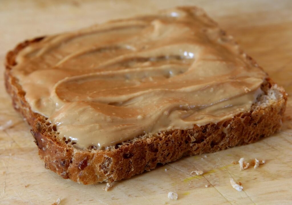 Peanut butter bread